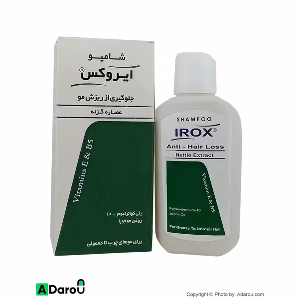 شامپو ضد ریزش مو گزنه ایروکس 200 گرم IROX
