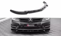 Front Splitter V.1 Mercedes-Benz C Coupe / Sedan / Estate AMG-Line C204 / W204 Facelift / S204 Facelift