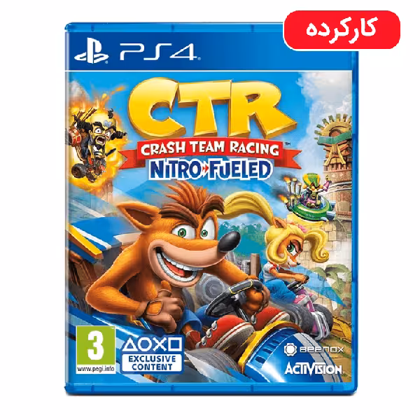 Crash Team Racing Nitro-Fueled – PS4 – کارکرده