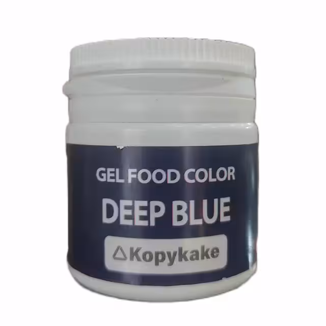 رنگ ژله ای سرمه ای کپی کیک