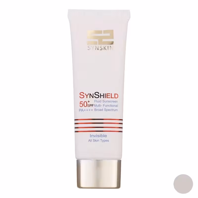 فلوئید ضدآفتاب بیرنگ ساین اسکین SPF50 سری Invisible مناسب انواع پوست، حجم 50 میلیلیتر