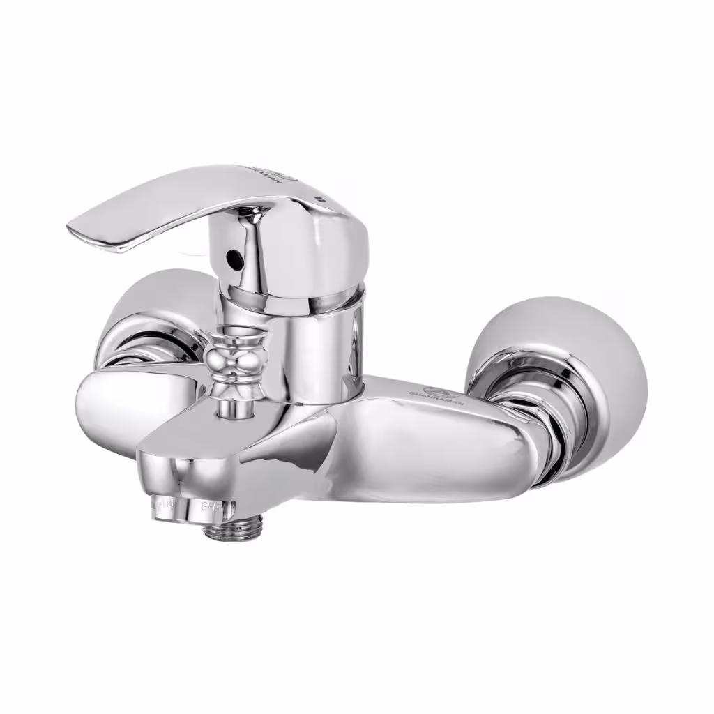 شیر دوش قهرمان مدل المانی کروم