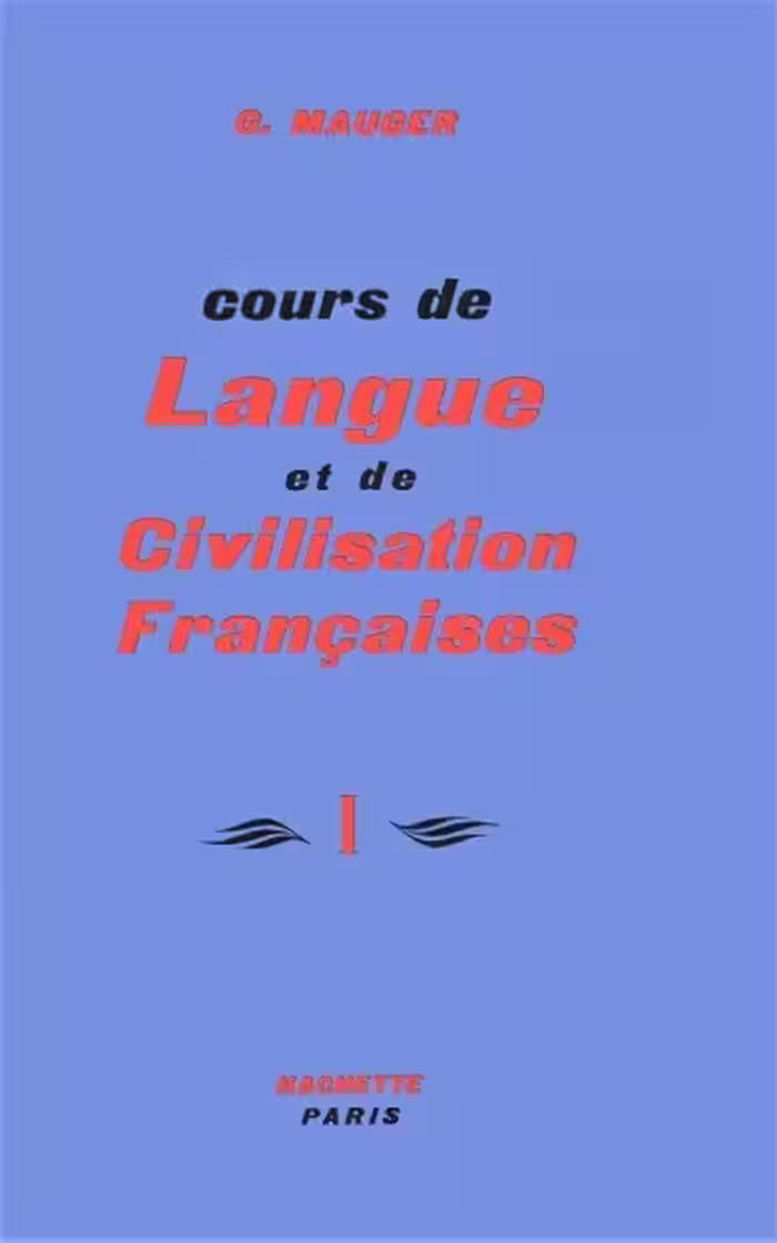 کتاب course de Langue et de Civilisation Francaises 1