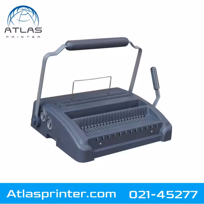 دستگاه صحافی دوکاره فنر دوبل و پلاستیکی HP-7588CW