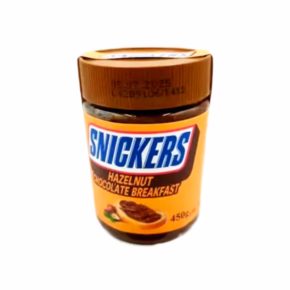 شکلات صبحانه فندقی اسنیکرز (450 گرم) snickers