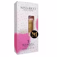 عطر جیبی زنانه صندل مدل نینا ریچی حجم 25 میلی لیتر