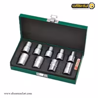 جعبه بکس تاپ تول E ستاره ای 9 پارچه 1/2 اینچ مدل GAAD0907