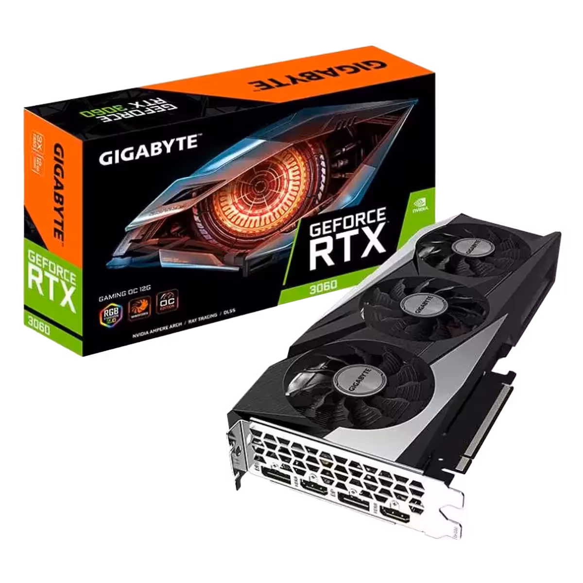 قیمت کارت گرافیک گیگابایت GeForce RTX 3060 GAMING OC 12GB
