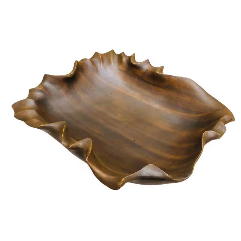 ظرف سرو طرح چوبی کد 35