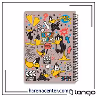 دفتر مدرسه طرح لونی تونز Daffy Duck برند لانگو