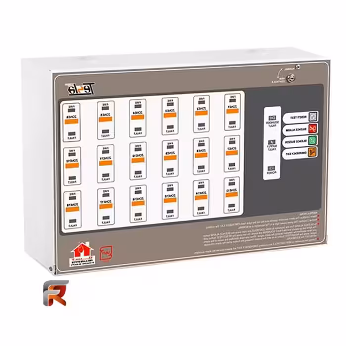 کنترل پنل اعلام حریق تسلا مدل TCP 12-18