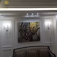 دیوارکوب لوکس باکارات 2 شاخه سبک نئوکلاسیک