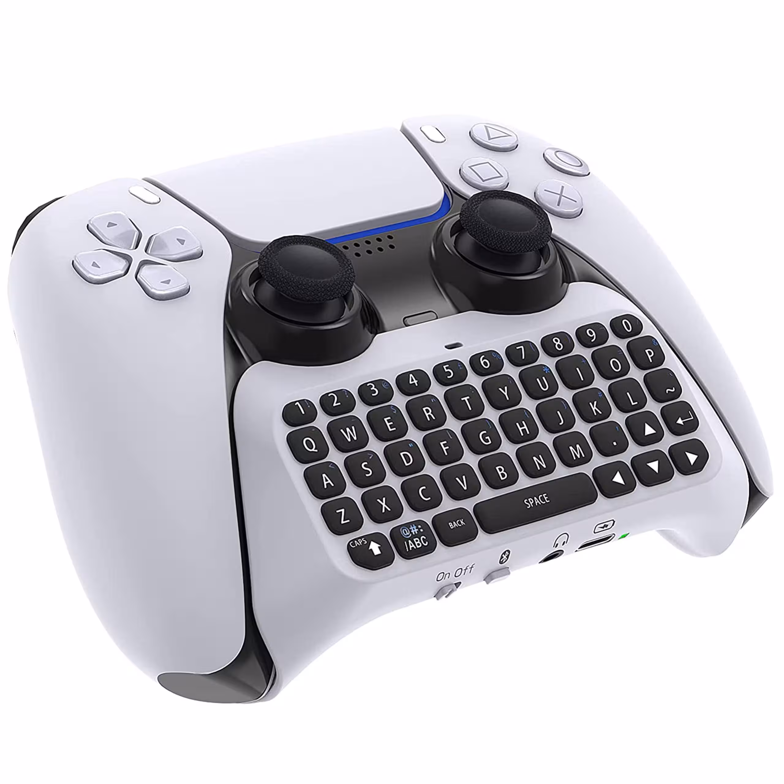 صفحه کلید کنترل کننده بی سیم Klipdasse Wireless Keyboard for PS5 Controller , PS5