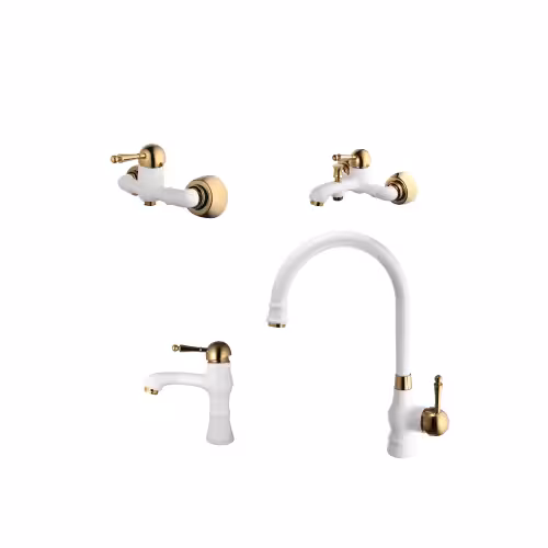 ست شیرآلات البرز روز مدل مارگارت