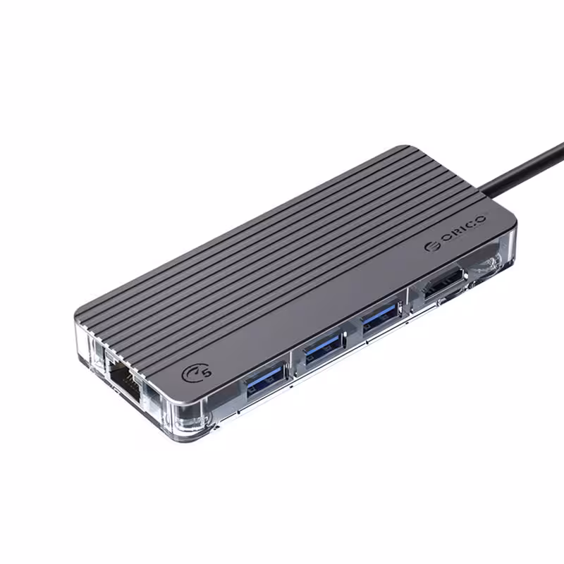 هاب 6 پورت USB-C اوریکو مدل WB-6RJ-V1