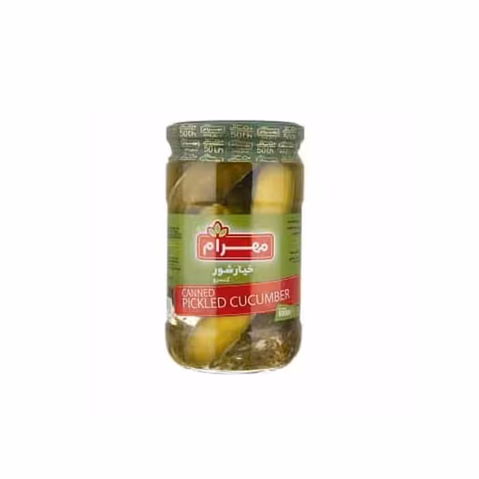 خیار شور معمولی مهرام 650 گرمی