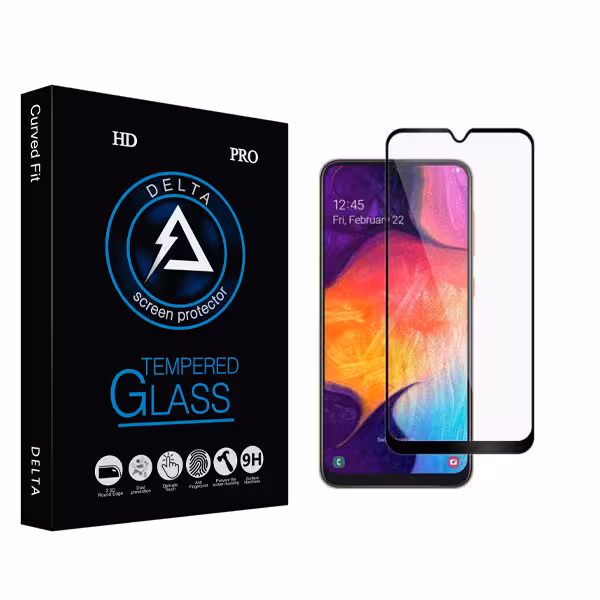 محافظ صفحه نمایش سرامیکی دلتا مدل HD مناسب برای گوشی موبایل سامسونگ galaxy A10
