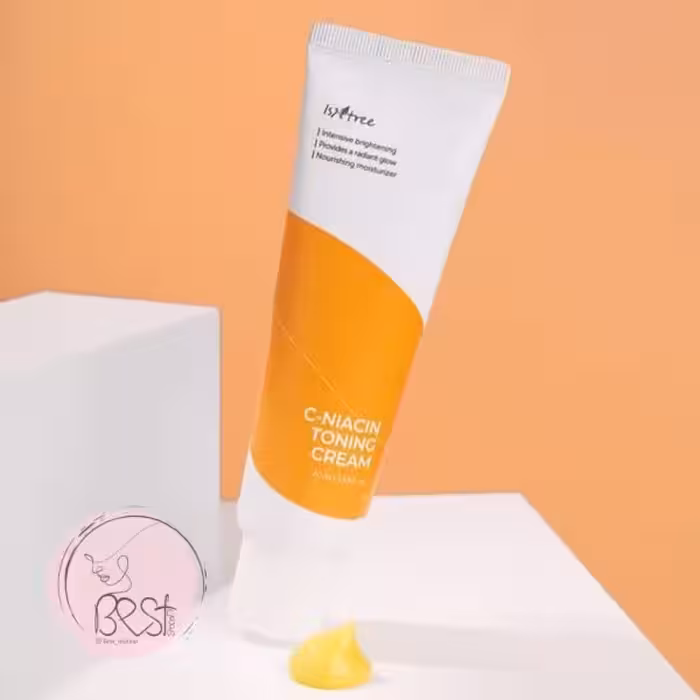 کرم مرطوب‌کننده ویتامین C و دارای نیاسینامید برند ایزنتریچ