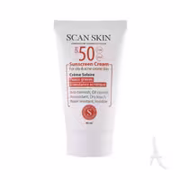 کرم ضد آفتاب بی رنگ پوست چرب اسکن اسکین-Scan Skin