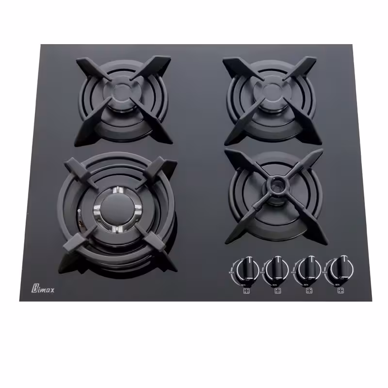 اجاق گاز بیمکث مدل 5012 چهار شعله مشکی