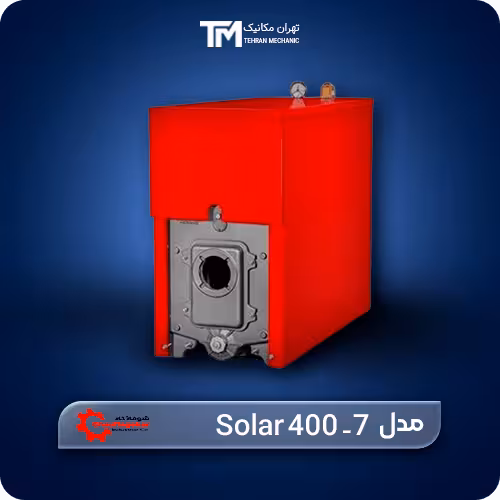فروش دیگ چدنی شوفاژکار سری سولار 400 مدل 7 پره   مشخصات فنی