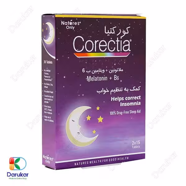 قرص کورکتیا نیچرز اونلی 30 عدد