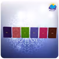دیوان حافظ رنگی نیم جیبی چرم کاغذ تحریر (کد 2315)