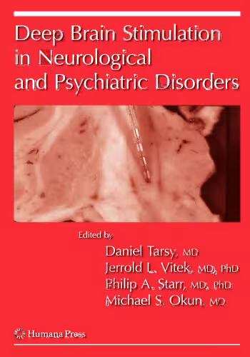 خرید و دانلود نسخه کامل کتاب Deep Brain Stimulation in Neurological and Psychiatric Disorders