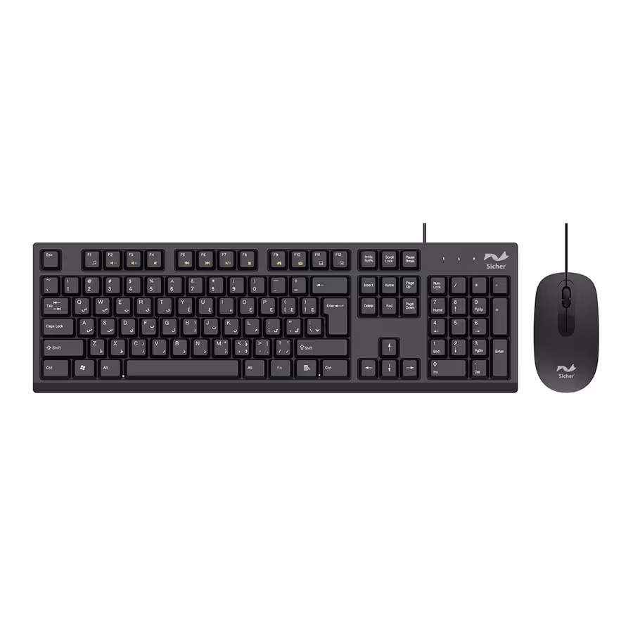 کیبورد و ماوس باسیم زیشا مدل KB140