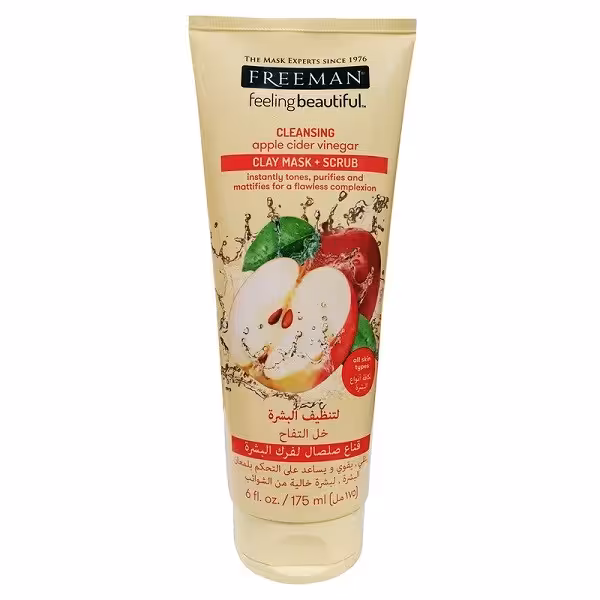 ماسک و اسکراب فریمن مدل APPLE CIDER VINEGAR حجم 175 ML