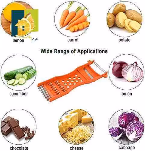 پوست کن دو طرفه 5 کاره رنده دار