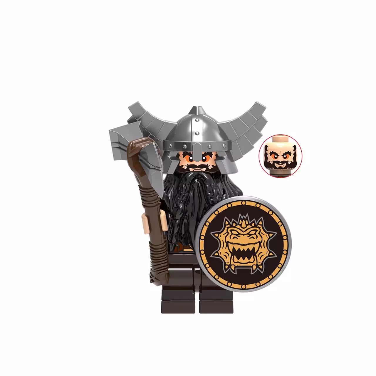 لگو مینی فیگور مدل Ewil dwarf کد X0285