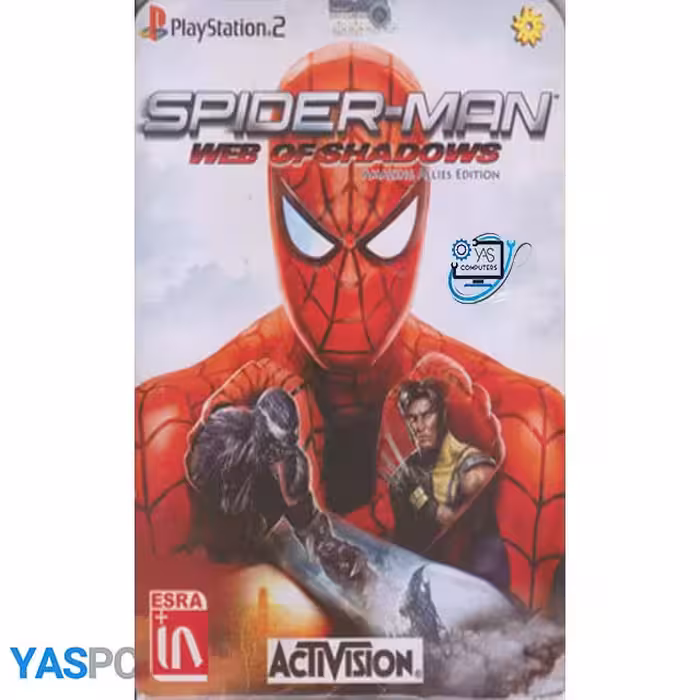 بازی مرد عنکبوتی WEB OF SHADOWS برای PS2