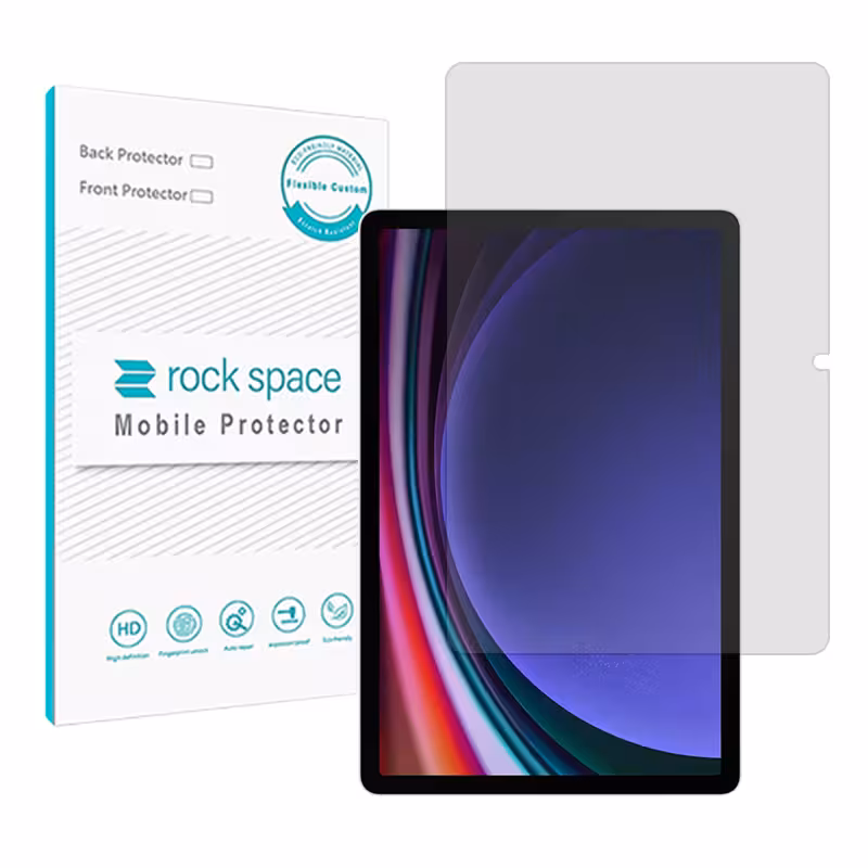 گلس تبلت سامسونگ Galaxy Tab S9 مدل نانو هیدروژل مات برند راک اسپیس کد L