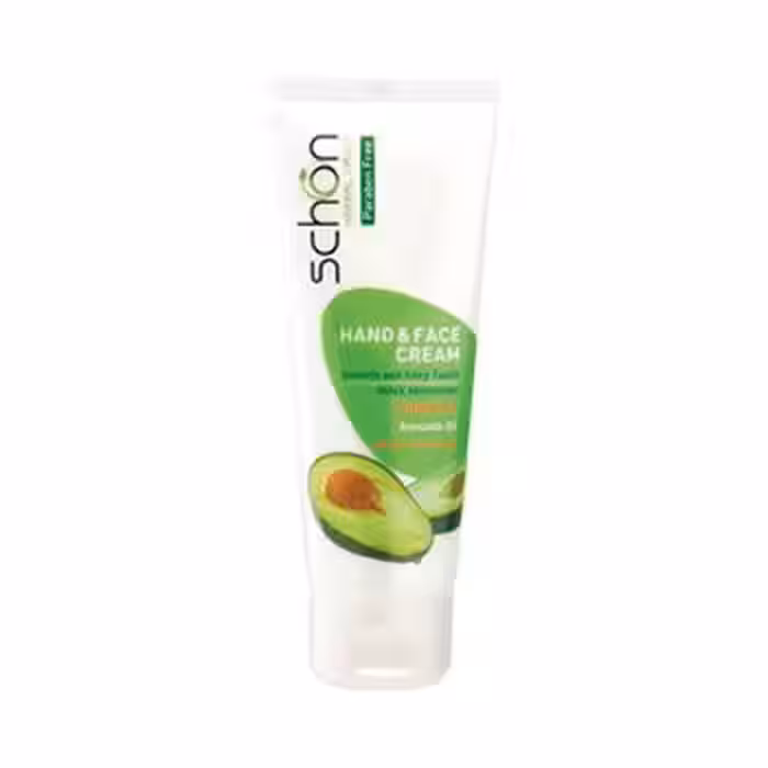 کرم دست صورت تیوپی آووکادو شون|Schon Avocado Moisturizing Cream 75ml