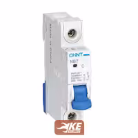 کلید مینیاتوری AC تک پل 50 آمپر 4.5kA تیپ C چینت سری NB7