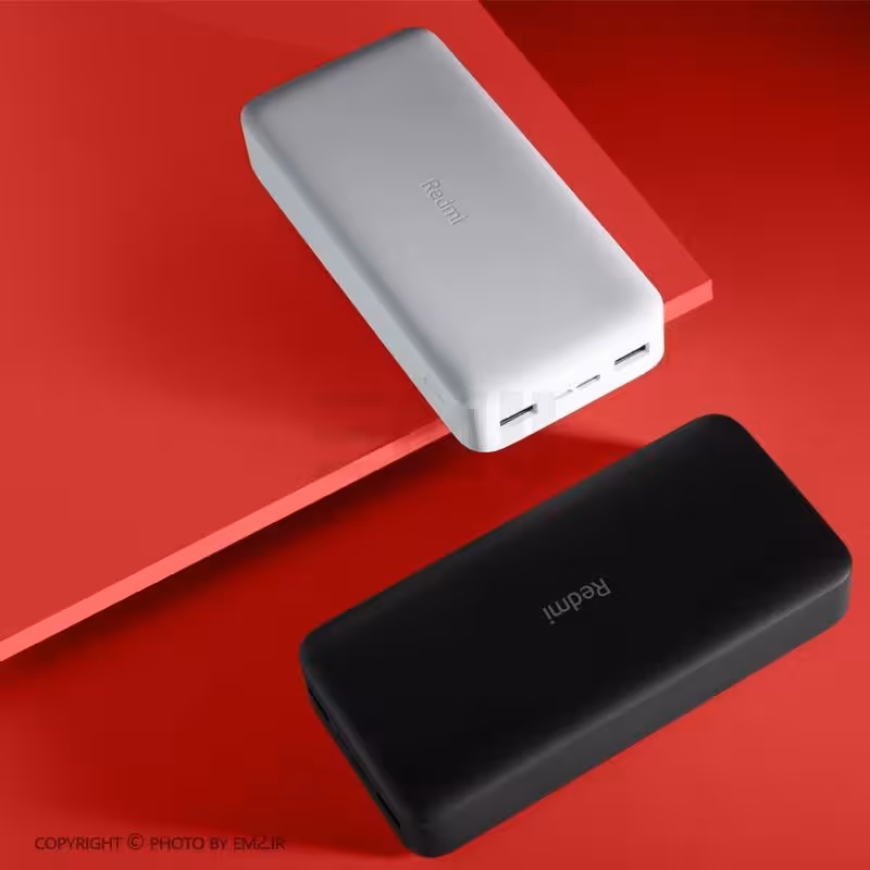 پاور بانک شیائومی 20000 MAH  دو پورت فست صد در صد اورجینال

