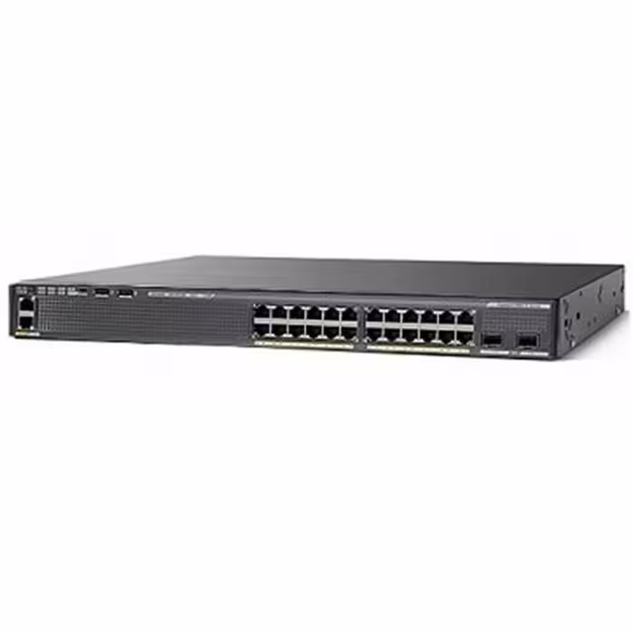 سوئیچ 24 پورت مدیریتی سیسکو مدل WS-C2960XR-24PD-I