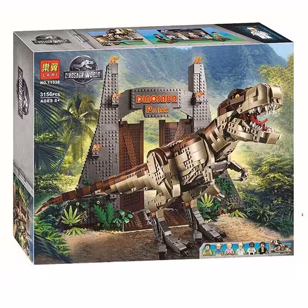 لگو پارک ژوراسیک دایناسور غول پیکر