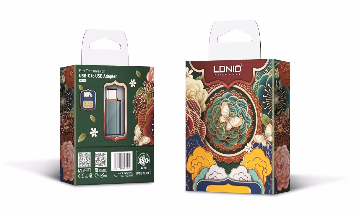 تبدیل OTG TYPE-C  LDNIO الدینیو مدل LC140