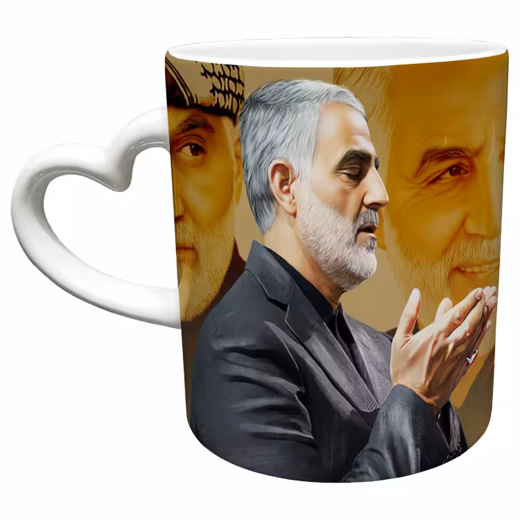 خرید ماگ-لیوان  دسته ساده  سردار سلیمانی کد 78