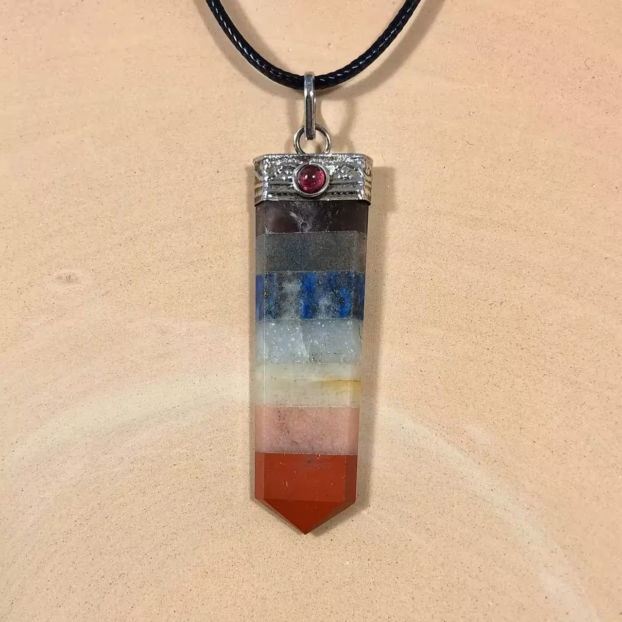 پلاک هفت چاکرا طبیعی هندی 251048