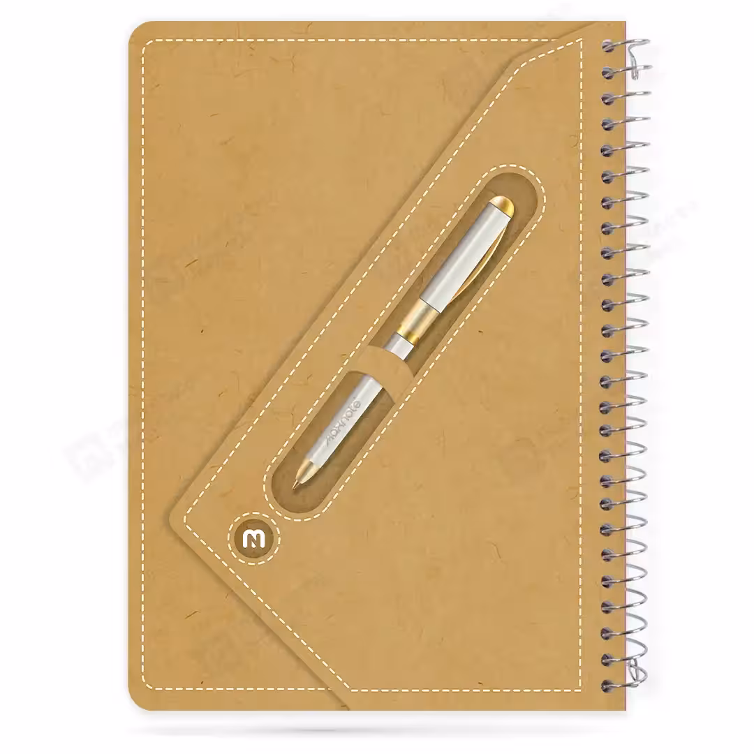 دفتر60 برگ سیمی لمینتی Maxpen کد 9660.طرح 7