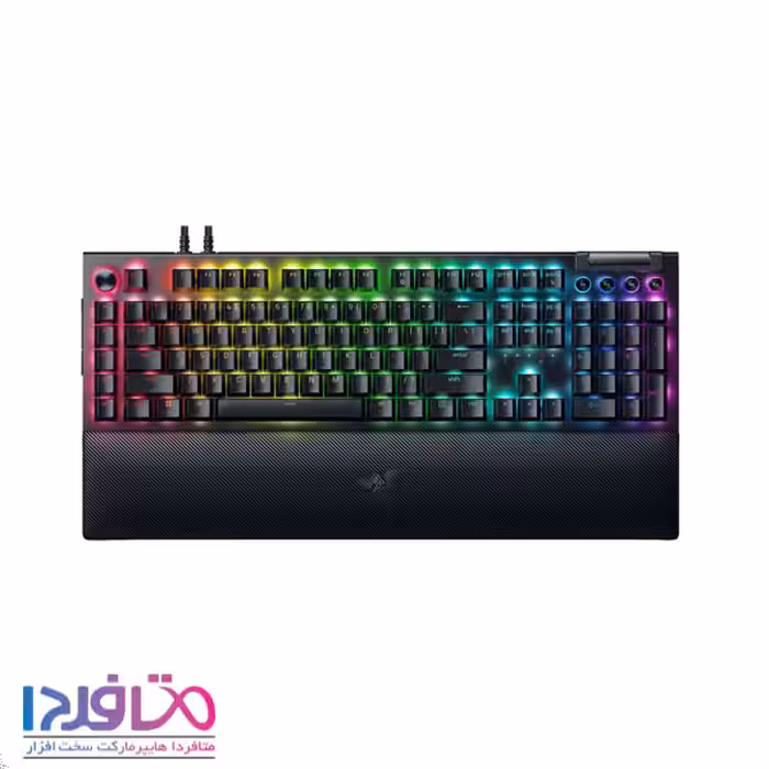 کیبورد گیمینگ ریزر مدل RAZER BlackWidow V4 Yellow Switch