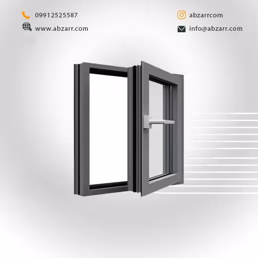 پنجره آلومینیومی اندازه 1/2 در 1/5 (( اقساط یک ساله ))
