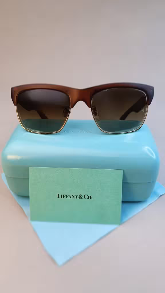 عینک آفتابی اورجینال Ray ban فریم کائوچویی قهوه ای UV 400