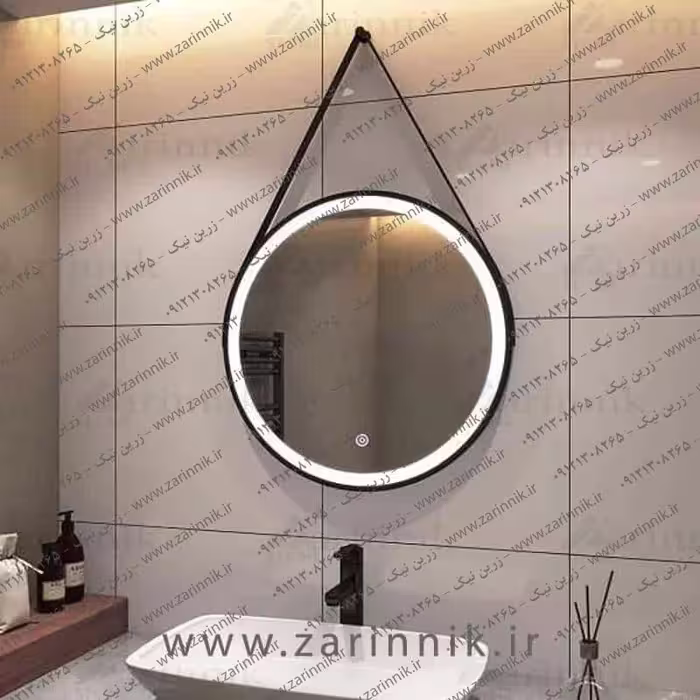 آینه دستشویی مدرن زرین نیک مدل AD021