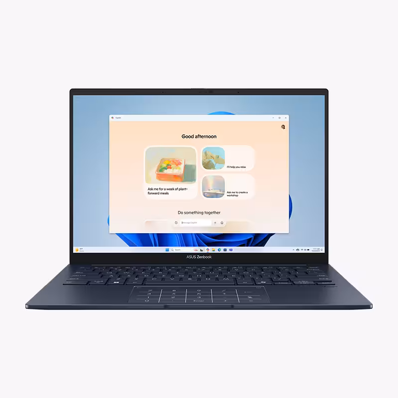 لپ تاپ 14 اینچی ایسوس مدل ASUS Zenbook 14 OLED UX3405CA Ultra9-285H 32GB 1T SSD INTEL TOUCH