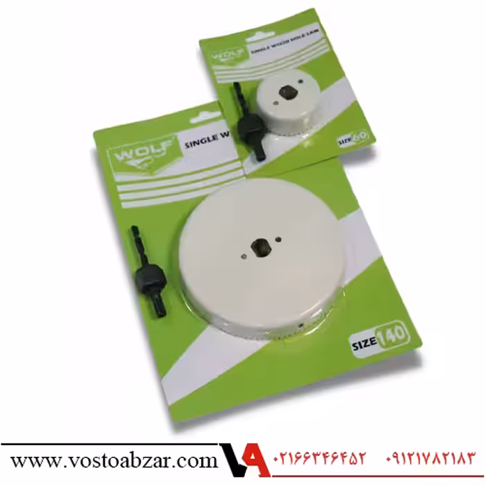 گردبر چوب تکی سفید ولف سایز 70