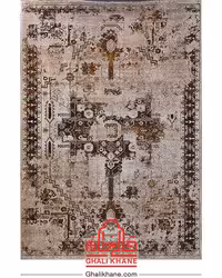 گلیم فرش ماشینی ساوین طرح نیل